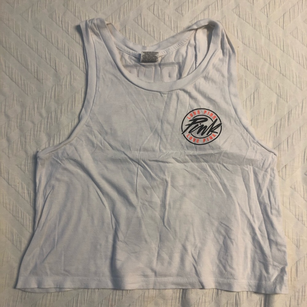 Pink tank top. Smoke and pet free home.